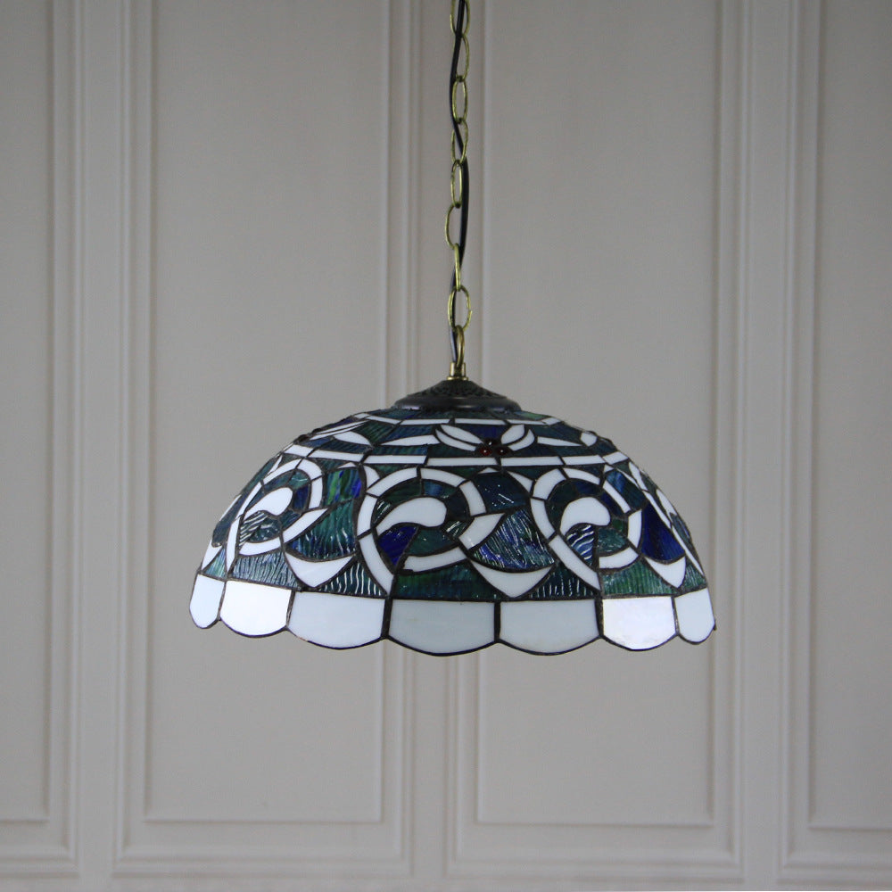 汇璟跨境家装灯饰灯具蒂芙尼16寸蜻蜓灯书房客厅餐厅商用场所吊灯